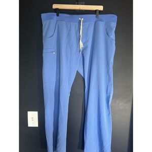 FIGS Scrub Pants Women's XXL Technical Collection Kade T21004 Cargo Blue B